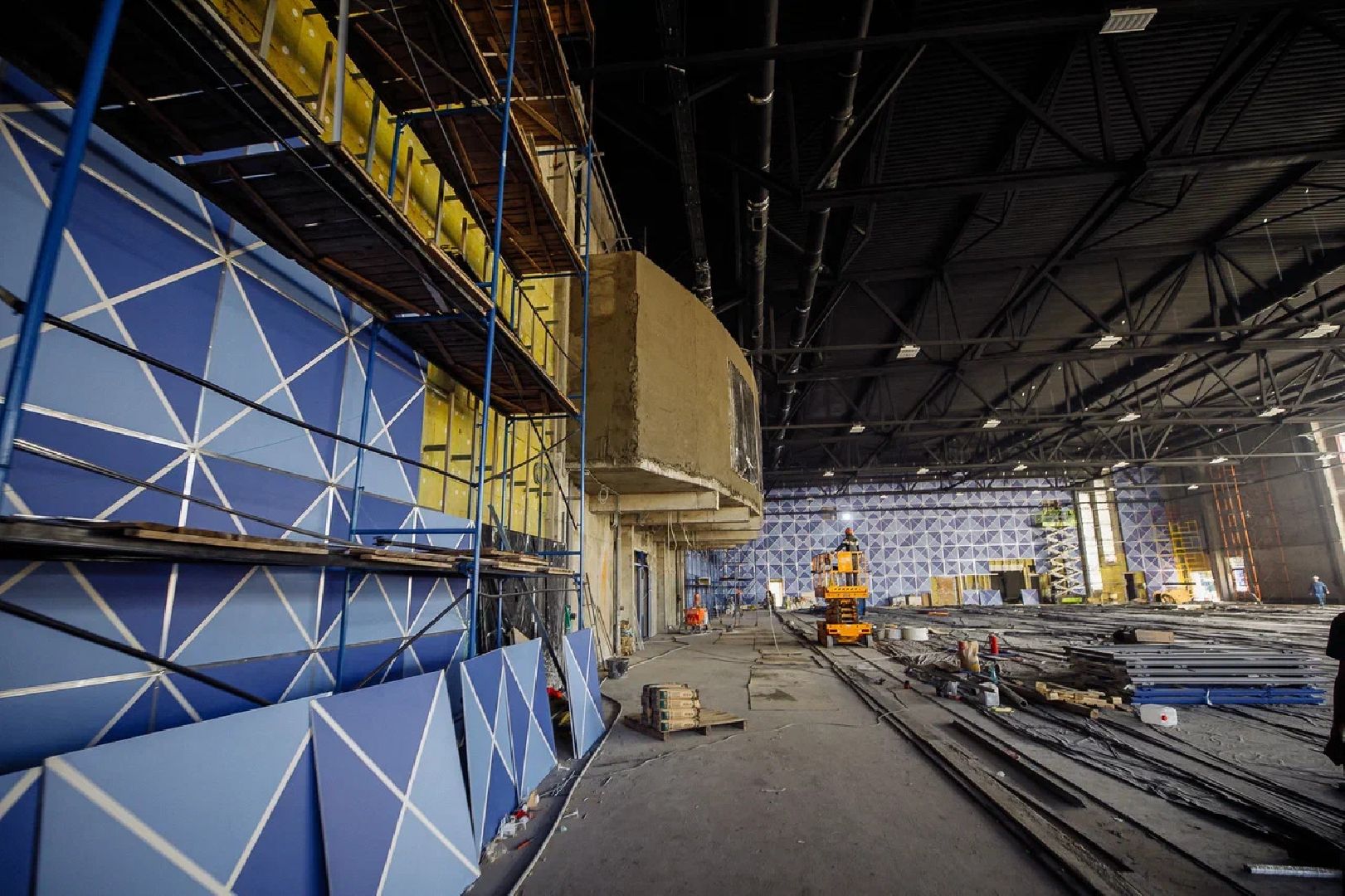 Строительство, ФОК, ледовая арена,