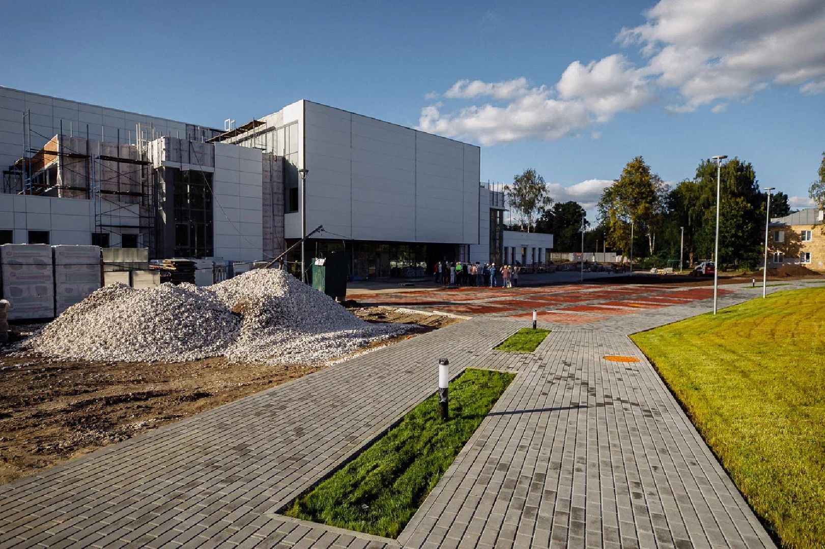 Строительство, ФОК, ледовая арена,