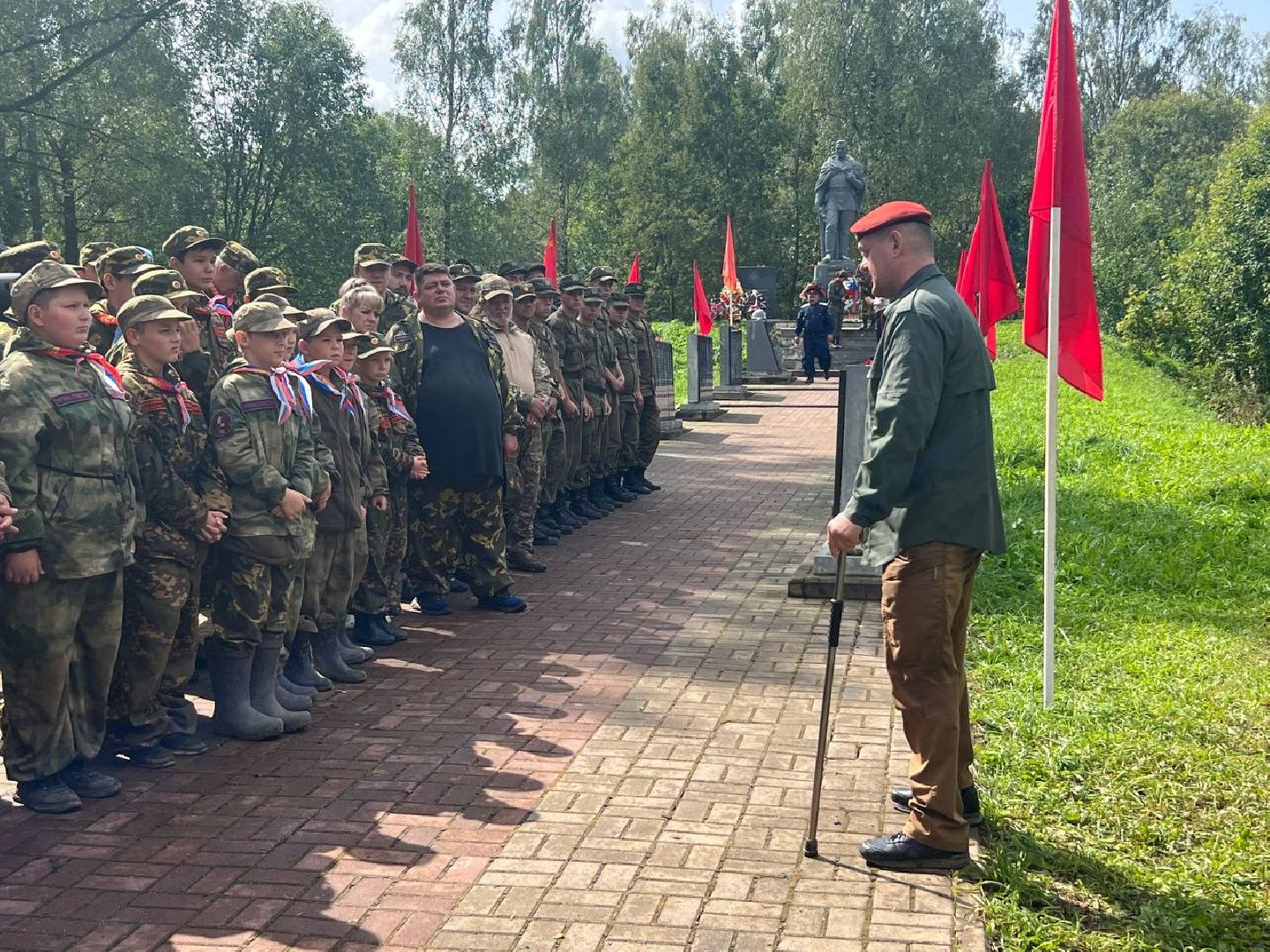 Балашиха, захоронение останков, Великая Отечественная война, Братская могила, Пресс- служба Росгвардии, Росгвардия, дивизия особого назначения имени Ф.Э. Дзержинского.