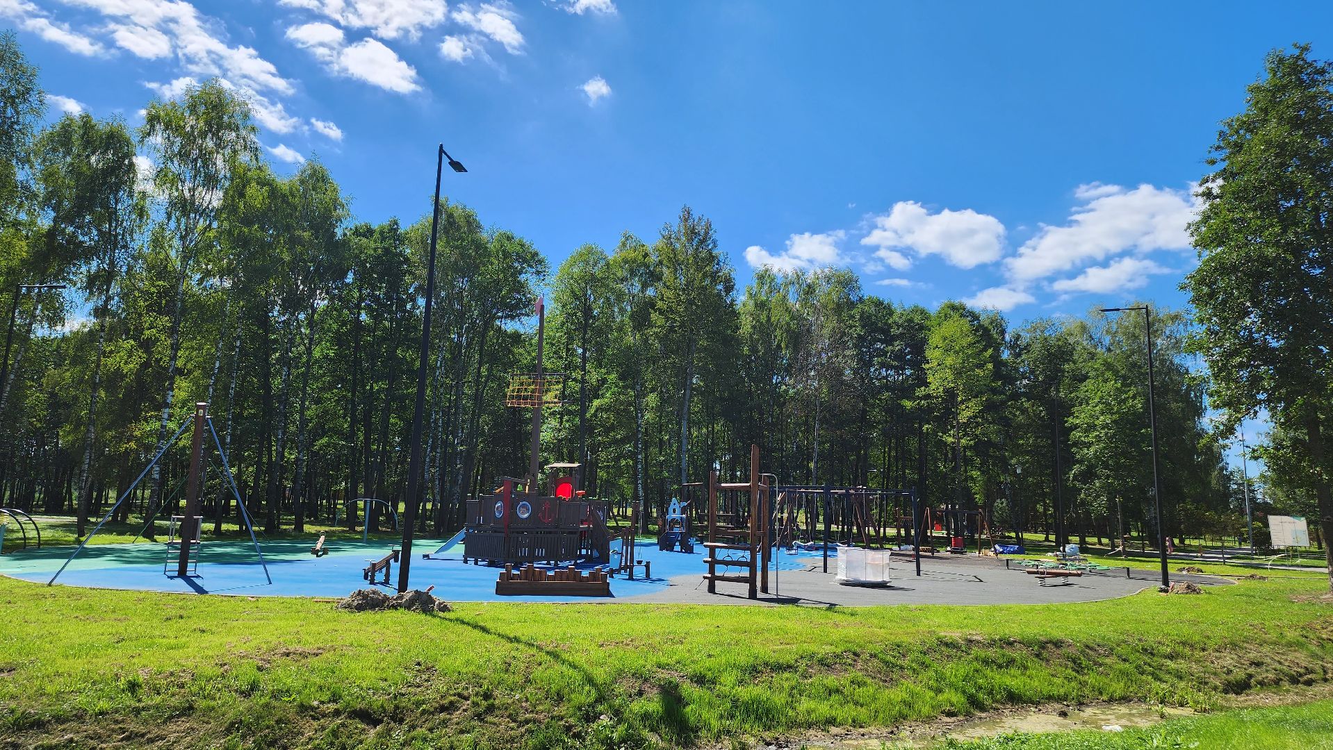 Егорьевск, парк, благоустройство, дети, семья, отдых,