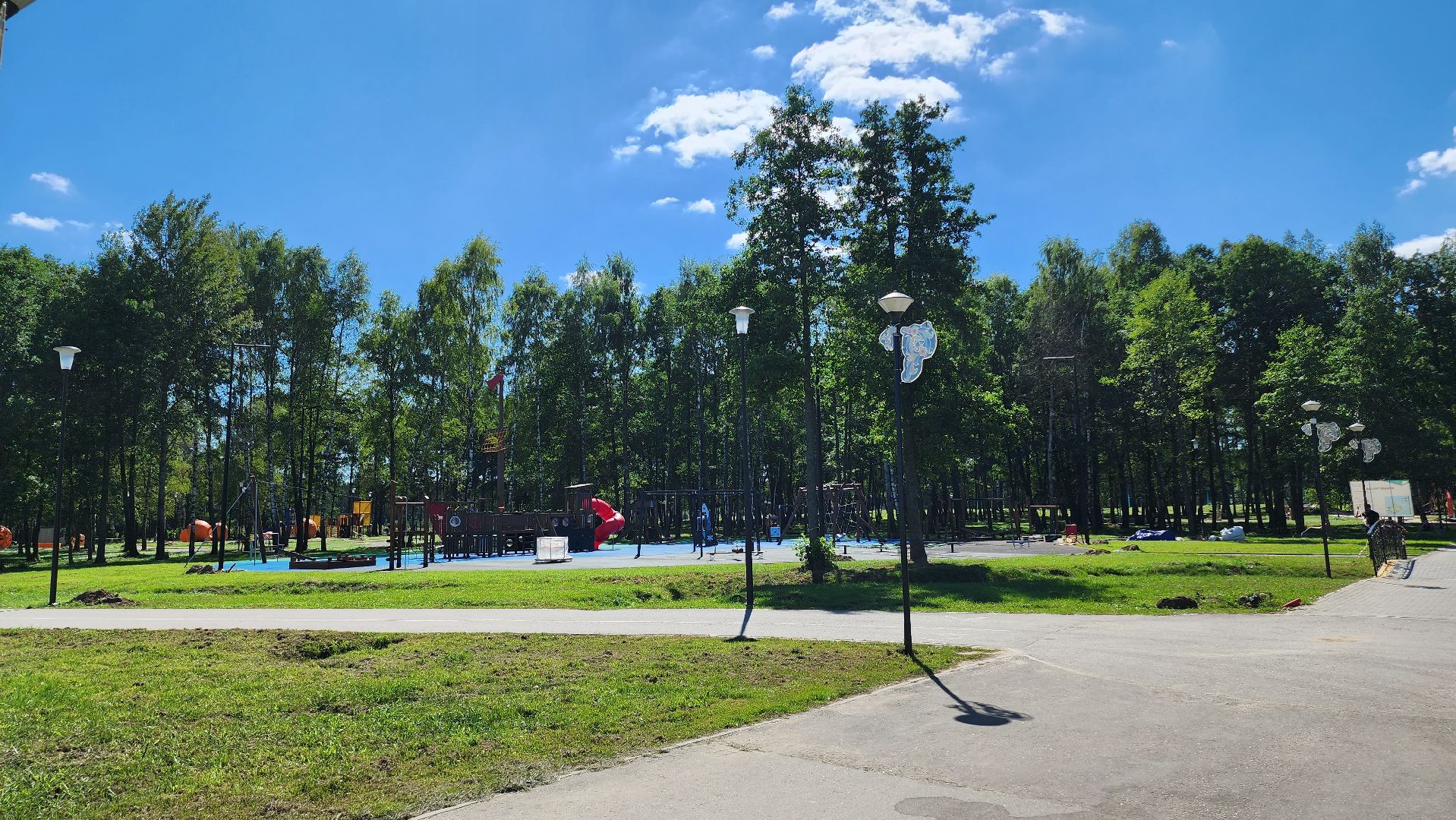 Егорьевск, парк, благоустройство, дети, семья, отдых,