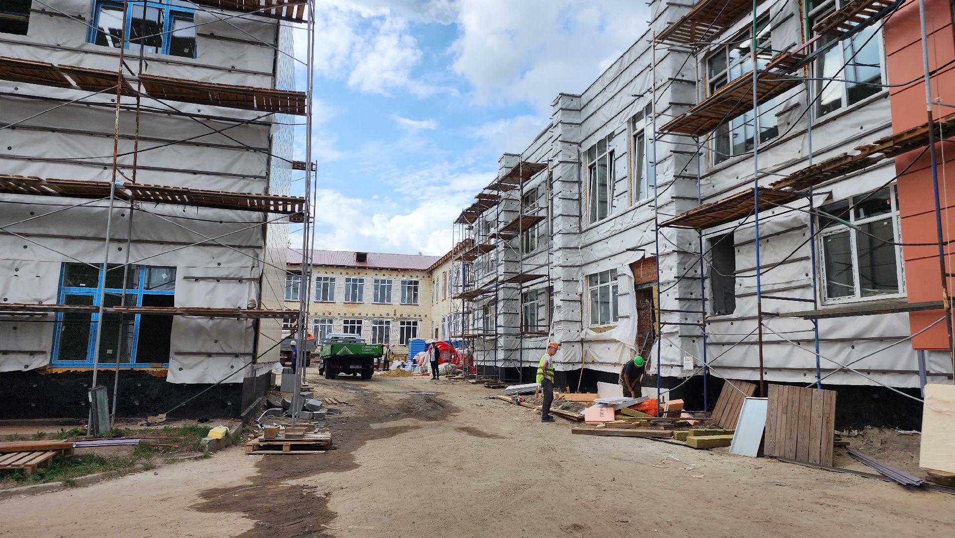 Егорьевск, школа, капитальный ремонт, реконструкция