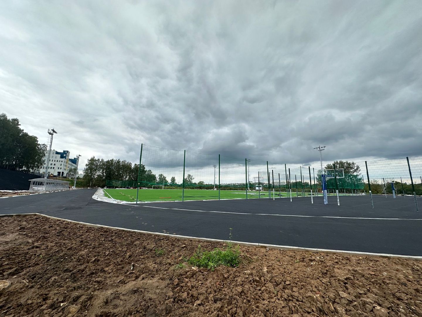 Строительство спортивного ядра, стадион в Наро-Фоминске, комплекс Трудовые резервы