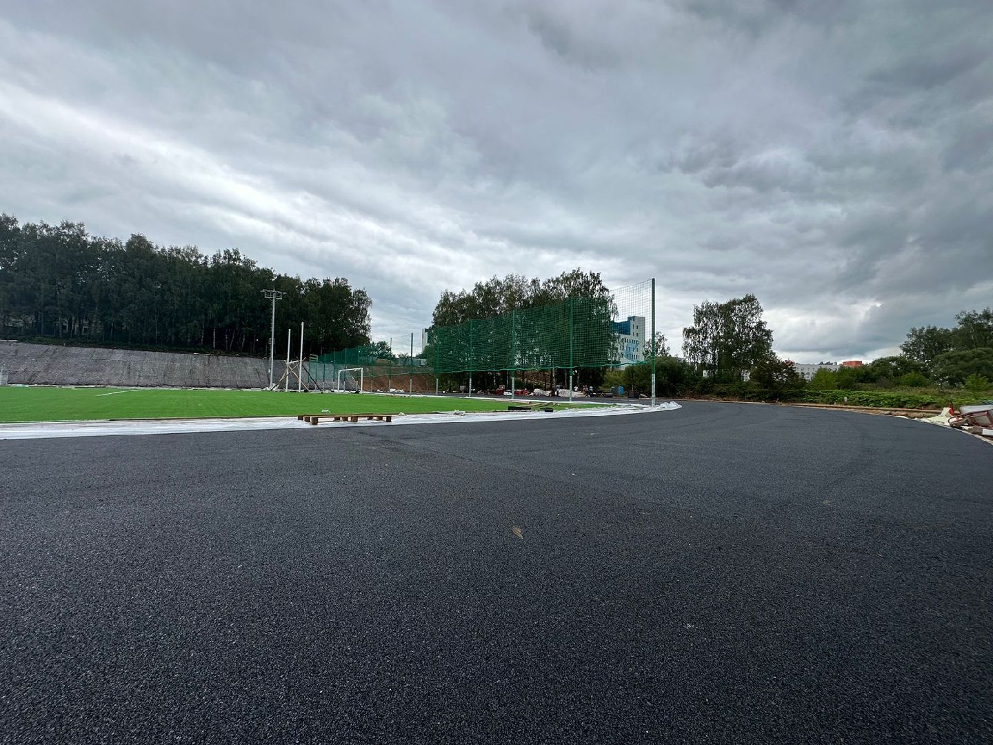 Строительство спортивного ядра, стадион в Наро-Фоминске, комплекс Трудовые резервы