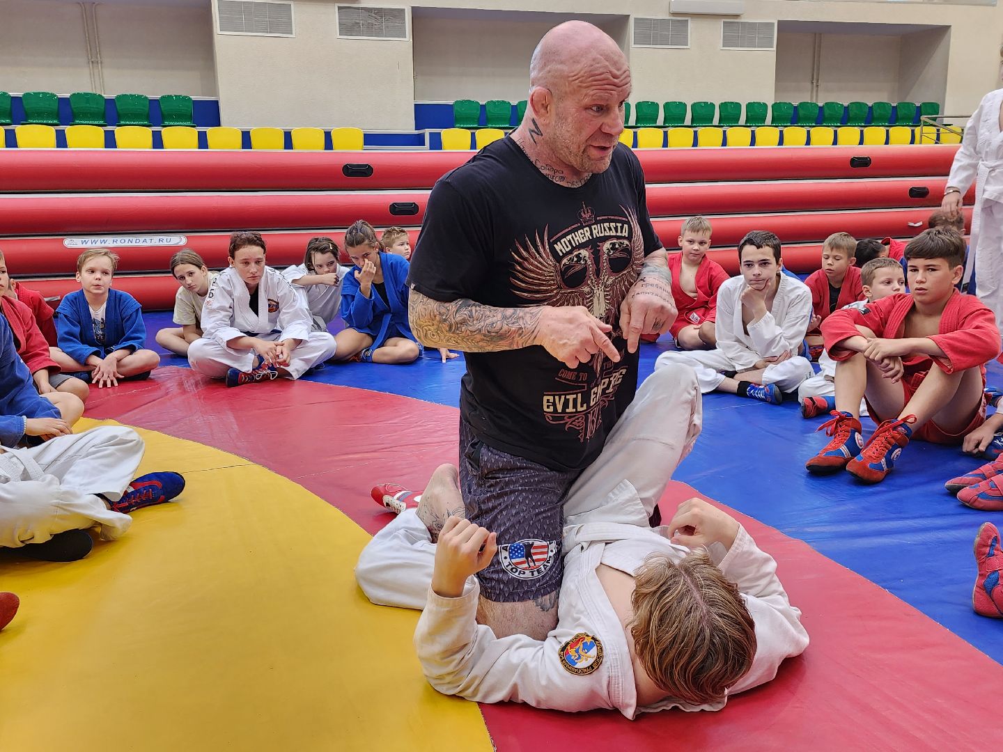 Джефф Монсон, мастер-класс, Мытищи