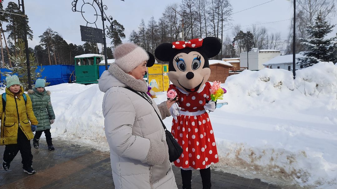 8 марта, парк, им, Гагарина, народное, гуляние, Шатура