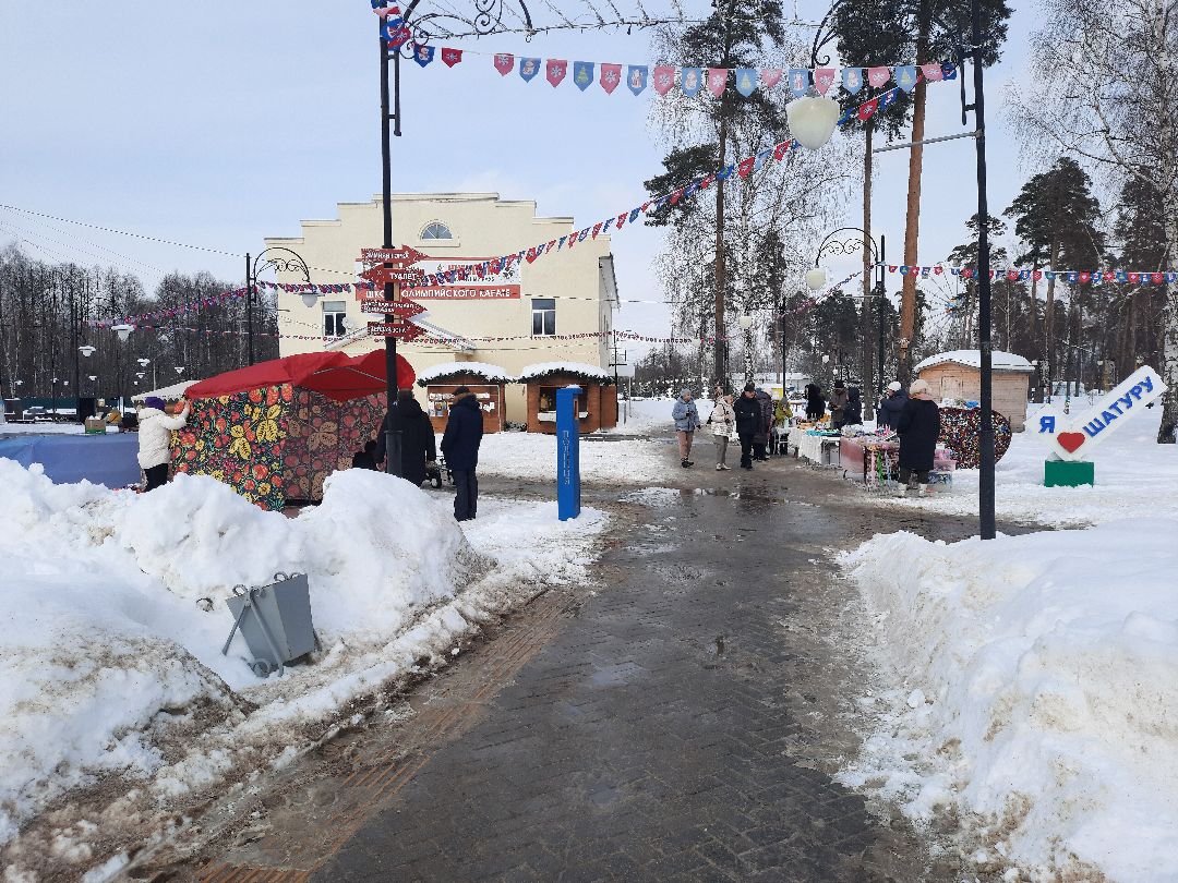 8 марта, парк, им, Гагарина, народное, гуляние, Шатура