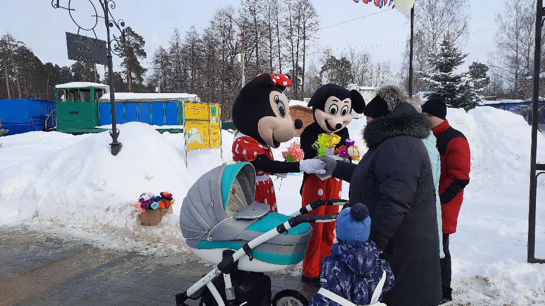 8 марта, парк, им, Гагарина, народное, гуляние, Шатура