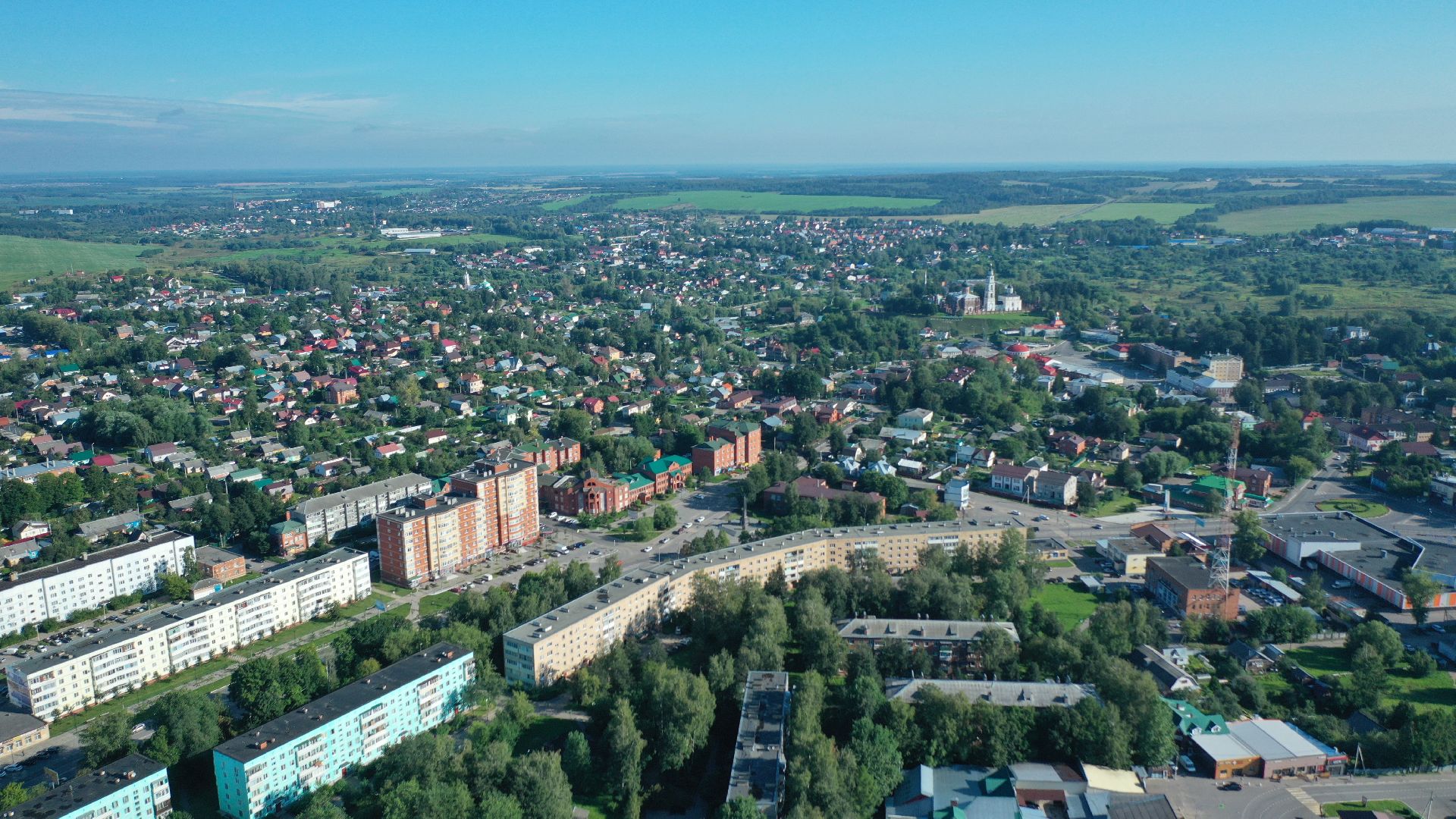 волоколамск, туризм,видео с коптера,