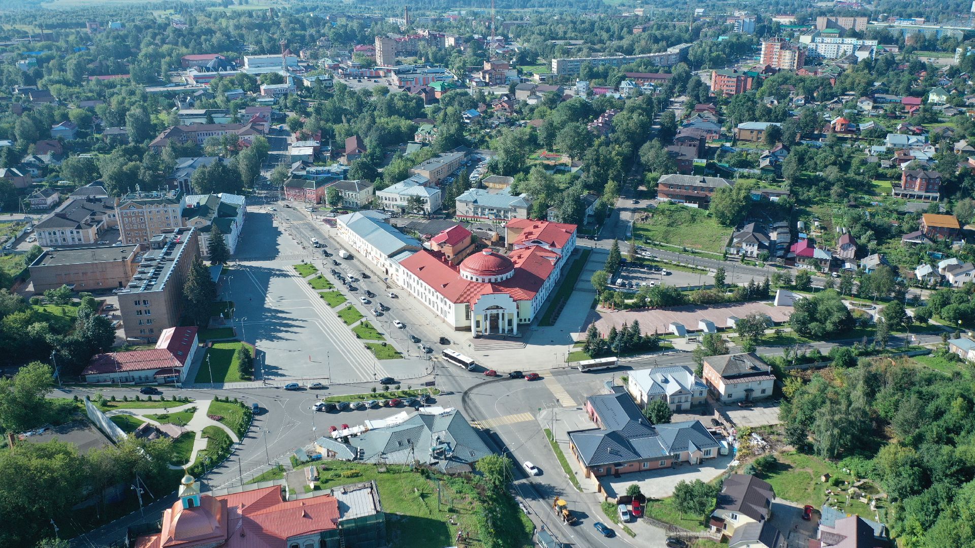 волоколамск, туризм,видео с коптера,