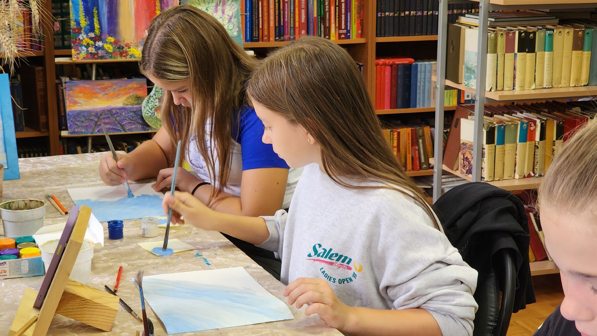 мастер-класс, рисование, триколор, Котельники