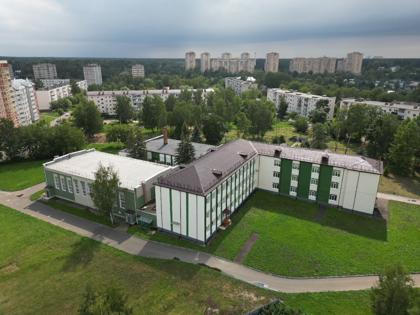 школа, образование,видео с коптера,