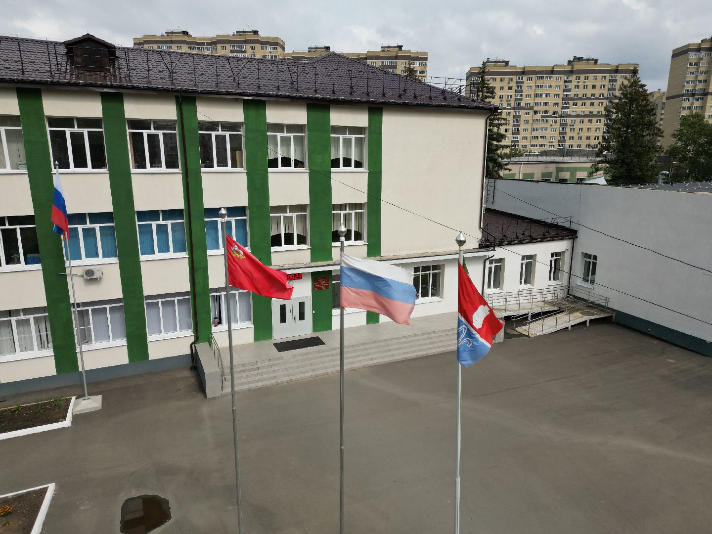 школа, образование,видео с коптера,