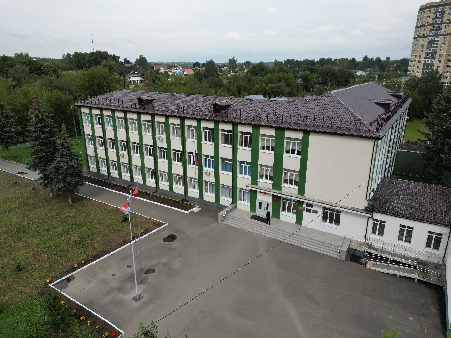 школа, образование,видео с коптера,