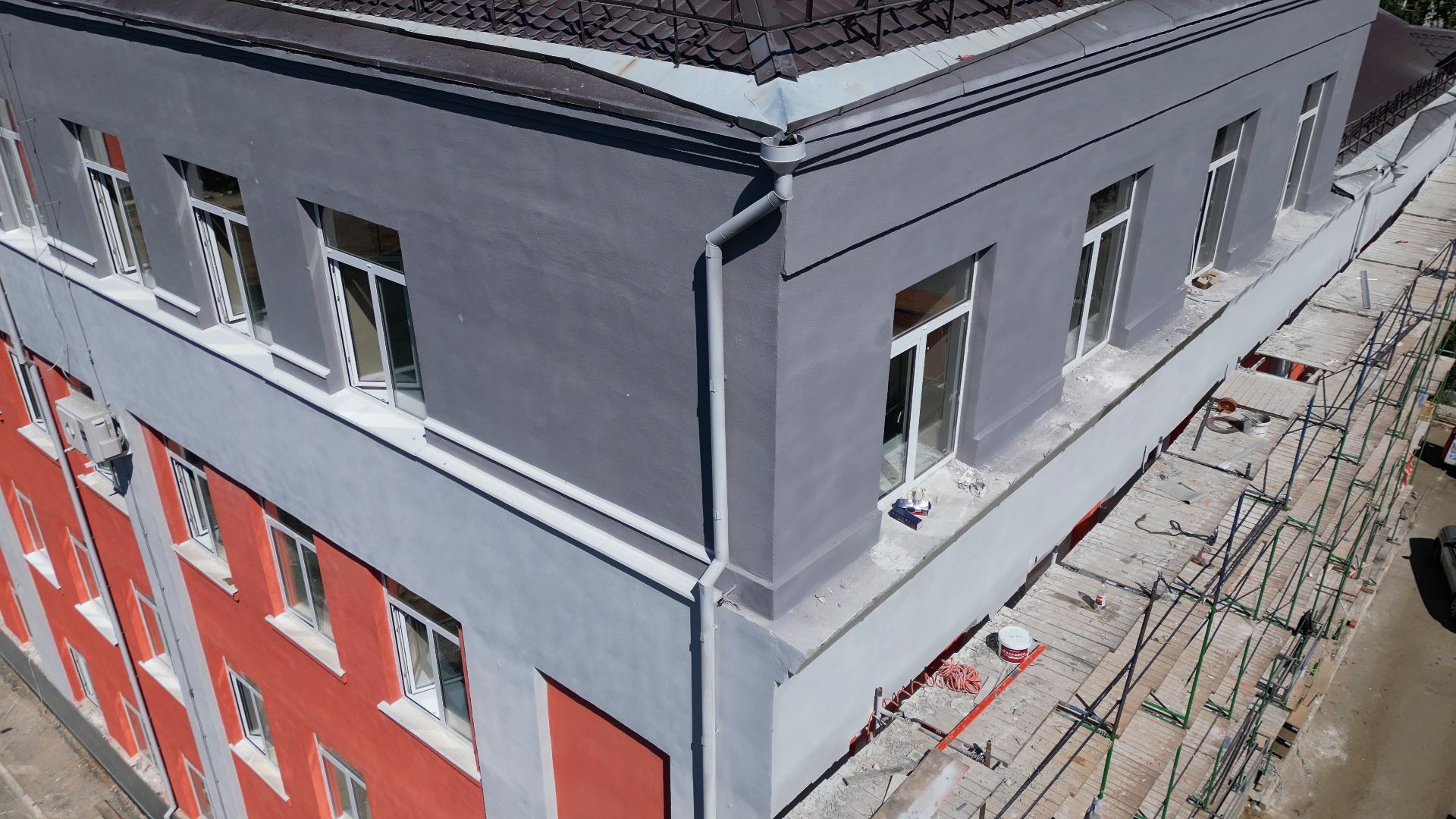 школа, образование,видео с коптера,