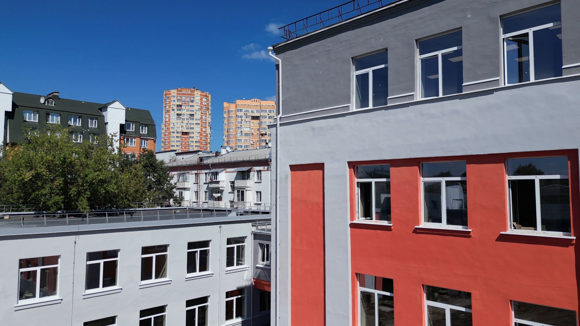 школа, образование,видео с коптера,