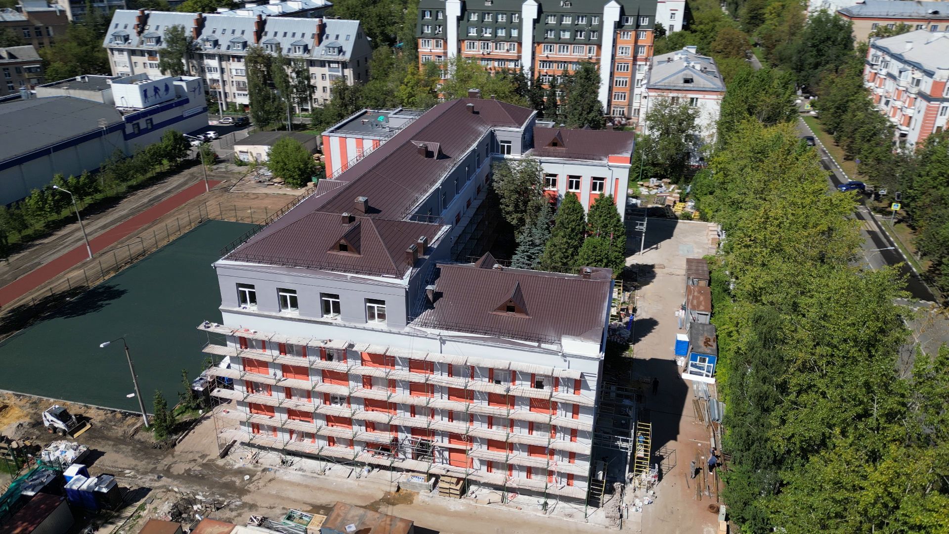 школа, образование,видео с коптера,