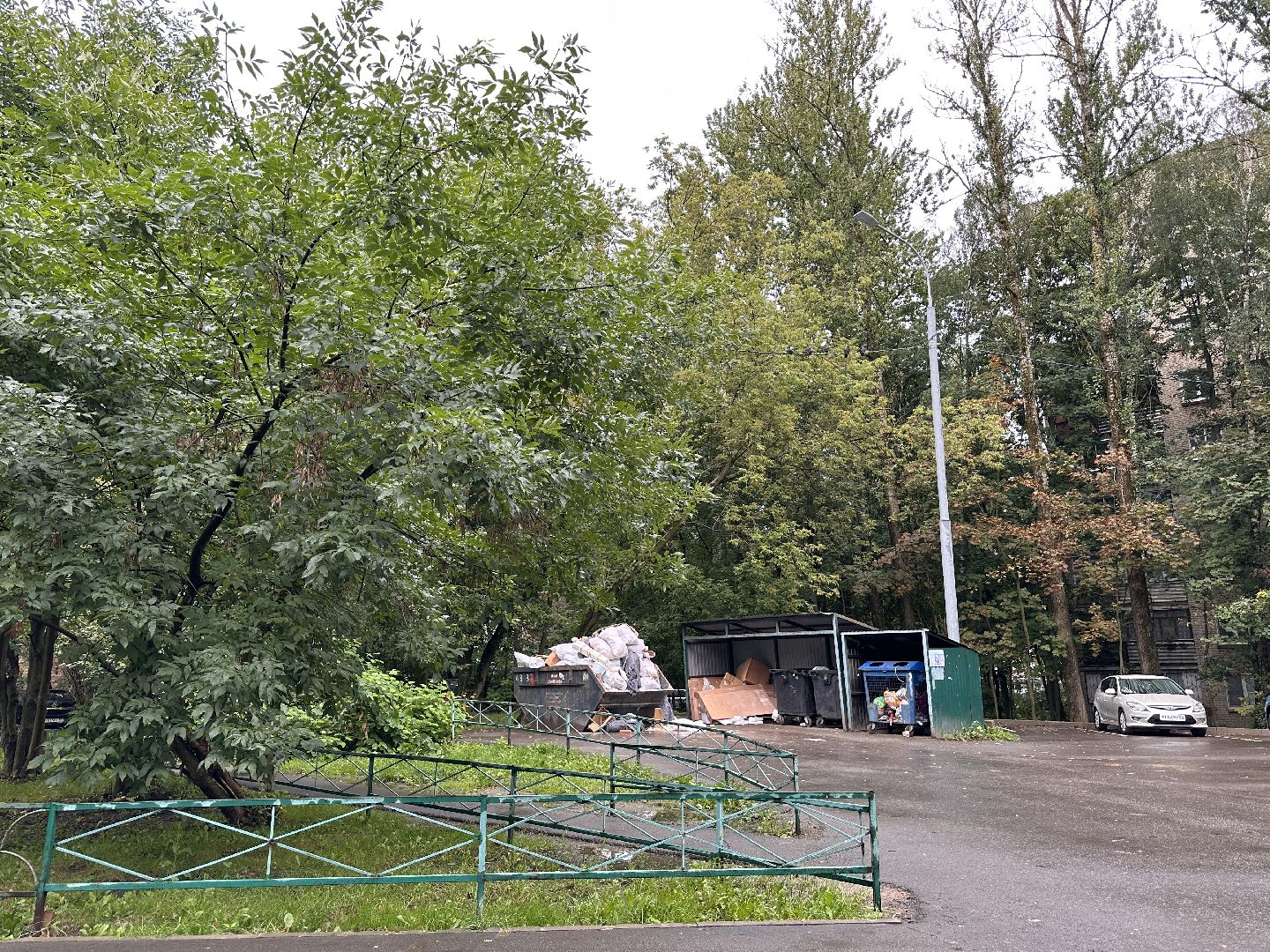 Одинцово, Мусор, ЖКХ, Нарушение, серые возчики