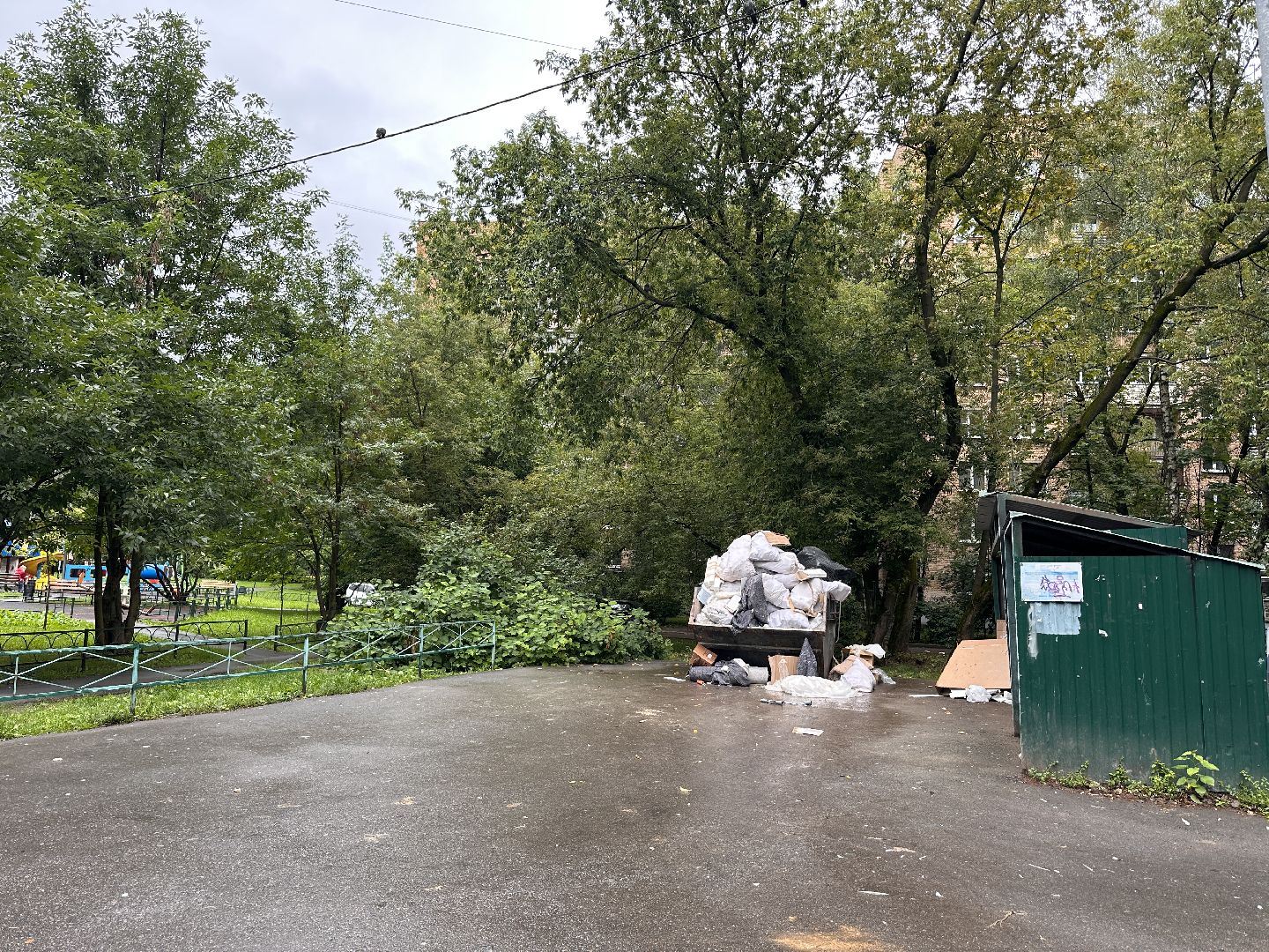 Одинцово, Мусор, ЖКХ, Нарушение, серые возчики