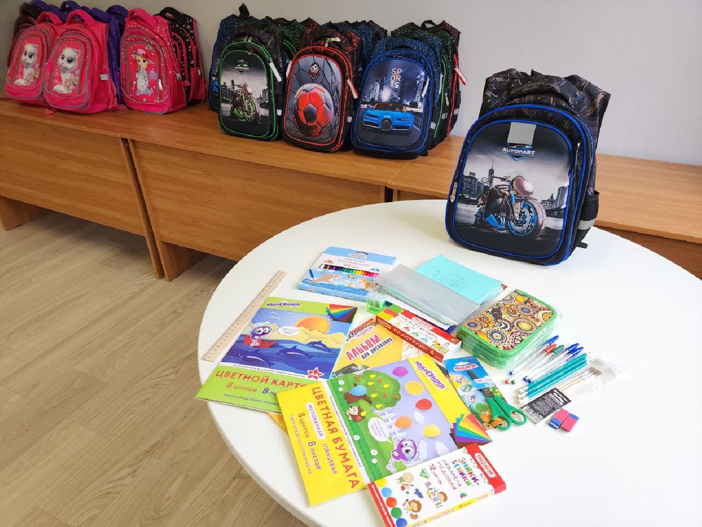 дети, школьники, первоклассники, помощь семьям, Лосино-Петровский