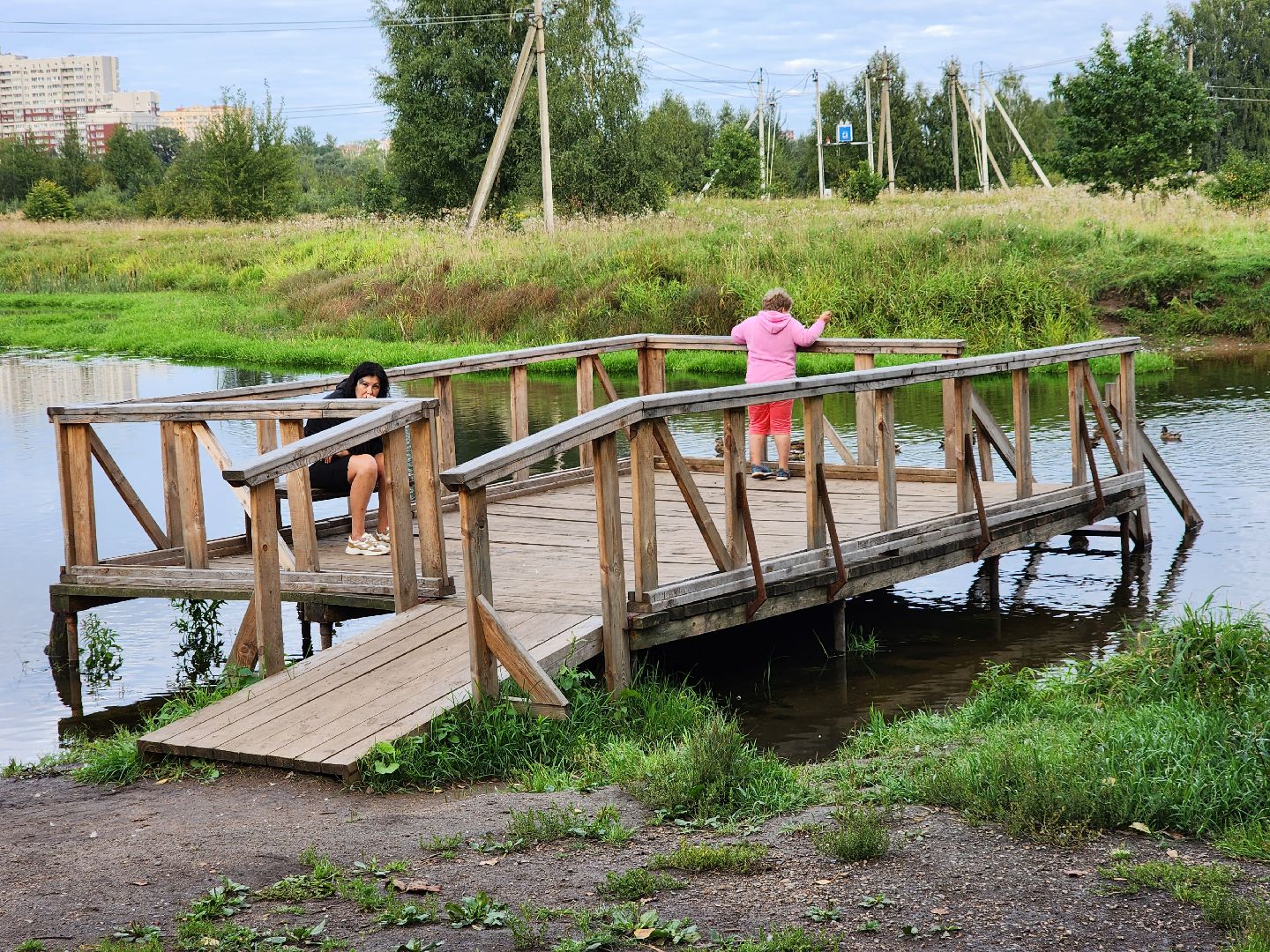 река, городской округ пушкинский, водоём, вода, лето в подмосковье,