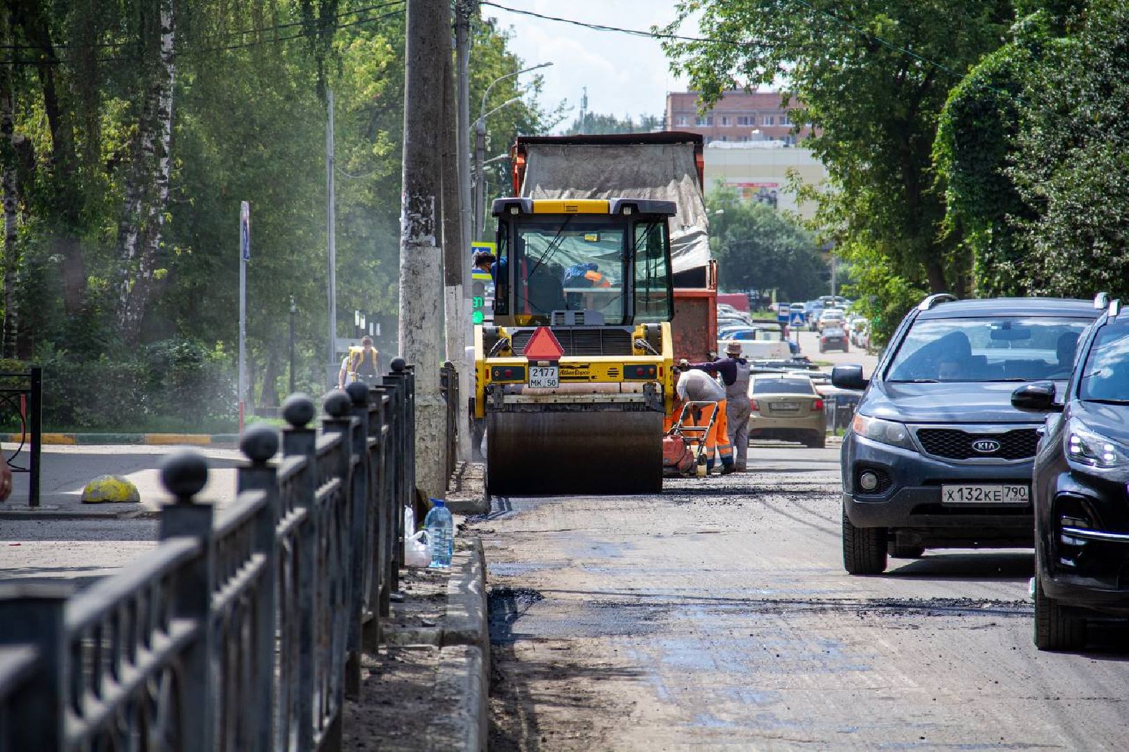 Подольск, ремонт, дороги