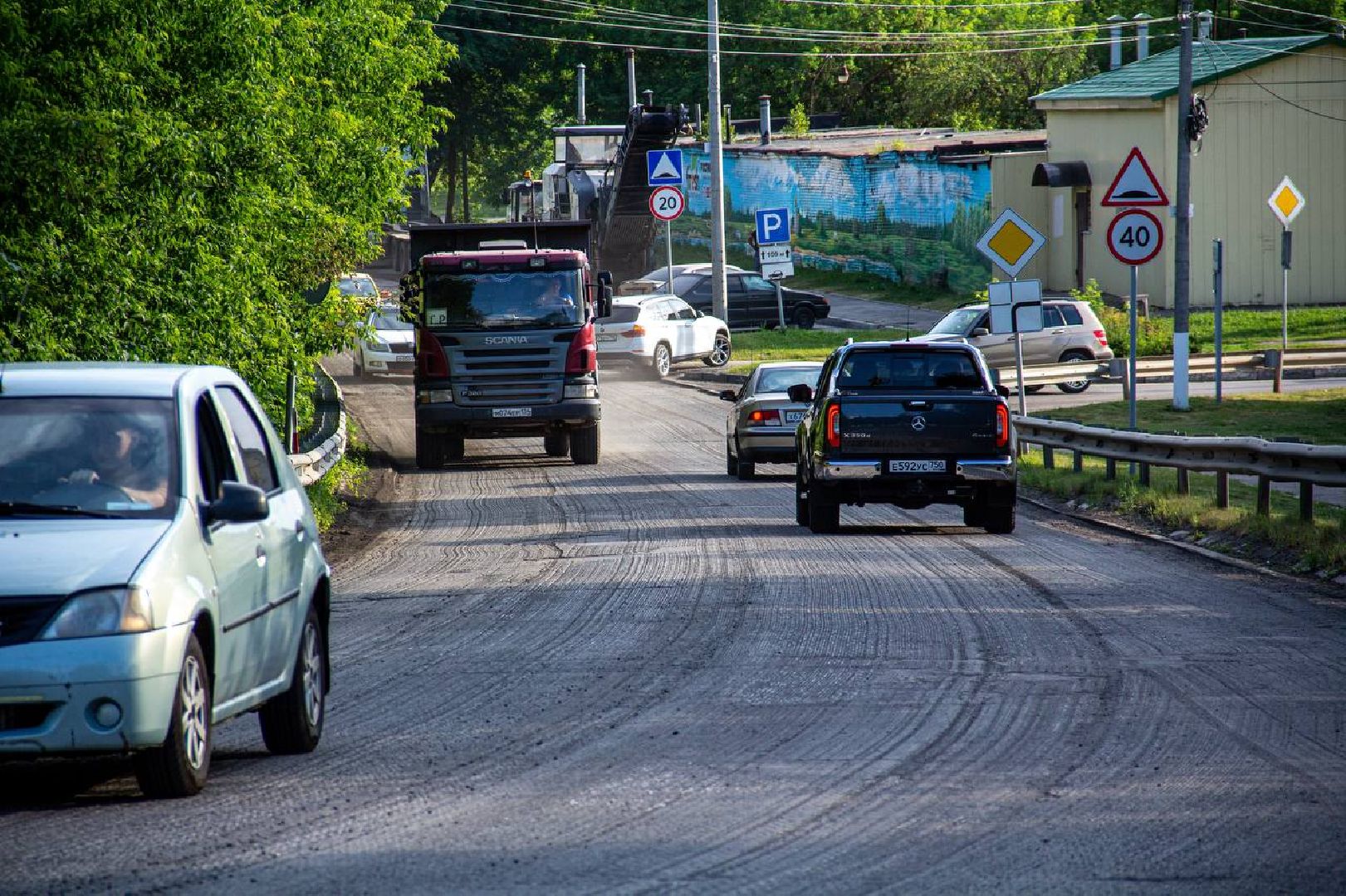 Подольск, ремонт, дороги