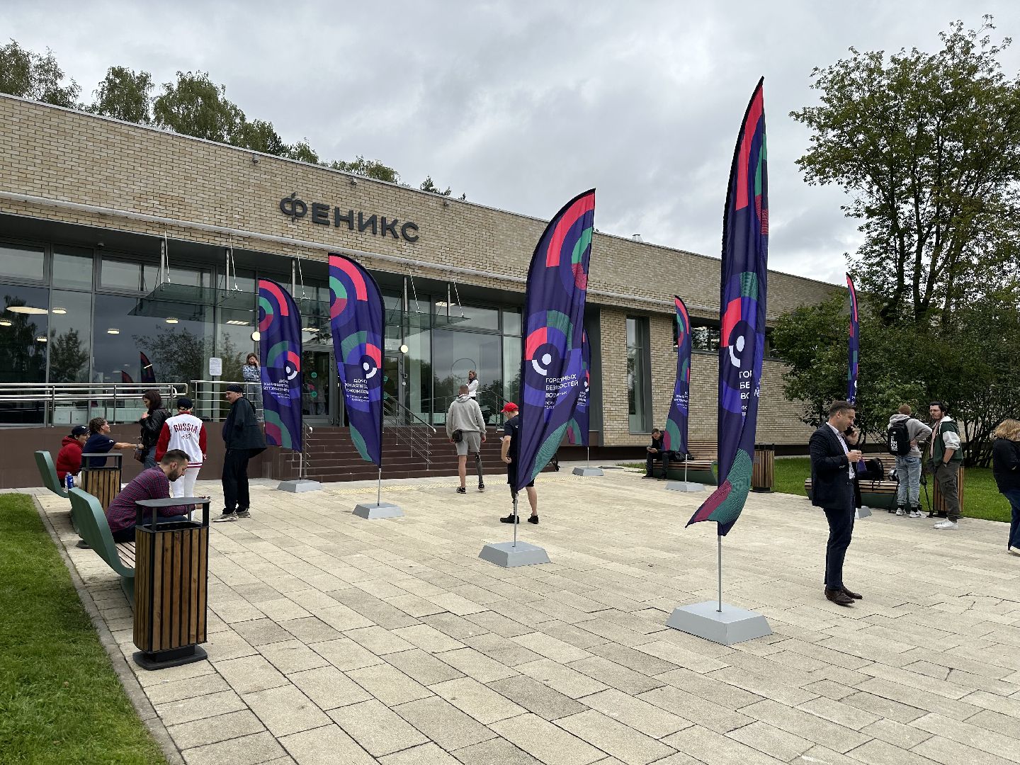 Выставка, модули, стопы, награждение