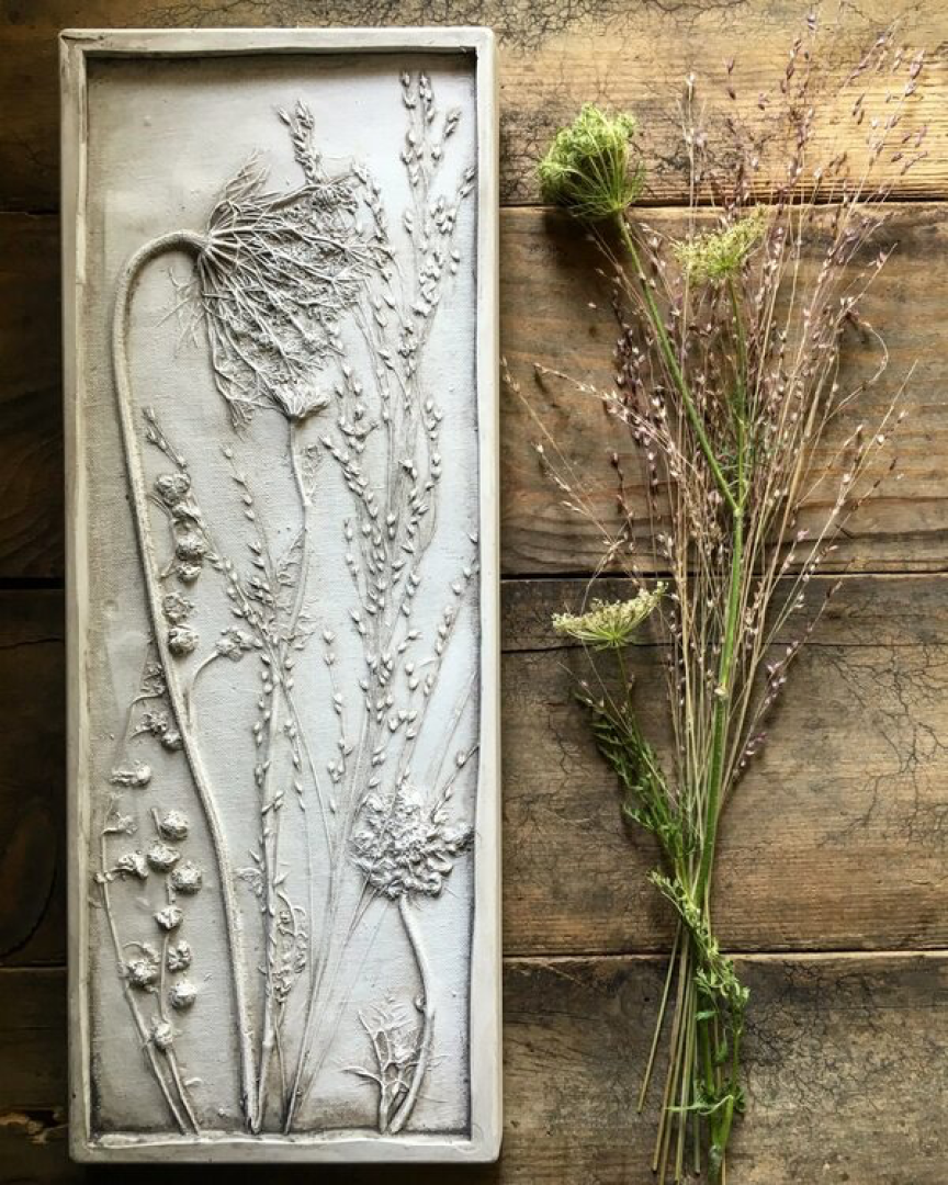 Ботанический барельеф,творчество,дизайн интерьера