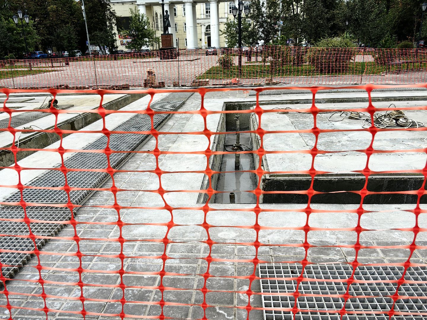 Фонтан, освещение, ремонт, гидроизоляция, бригада