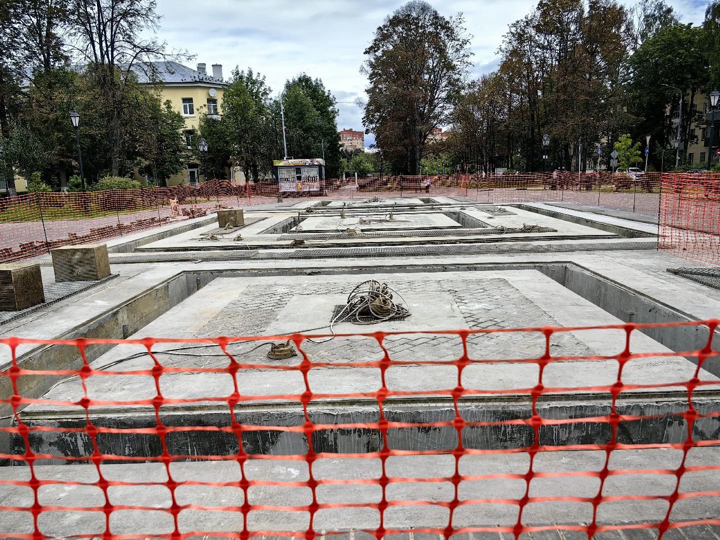 Фонтан, освещение, ремонт, гидроизоляция, бригада