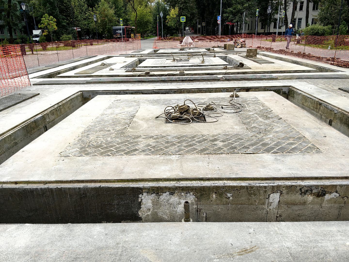 Фонтан, освещение, ремонт, гидроизоляция, бригада