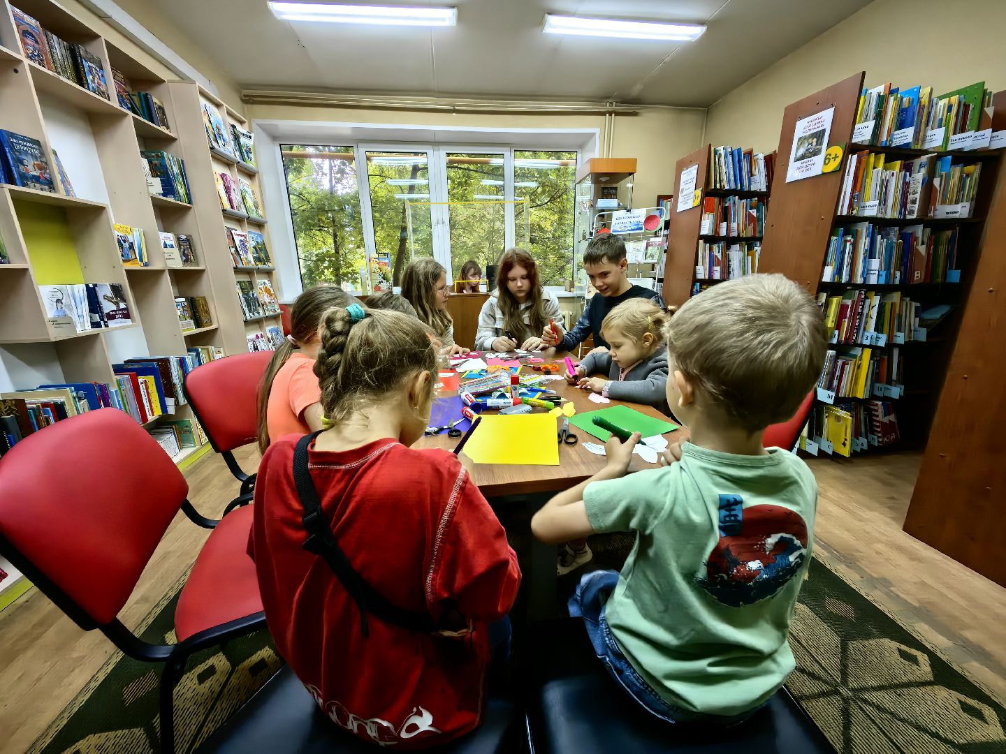 Мастер-класс, картон, цветок, лето, библиотека