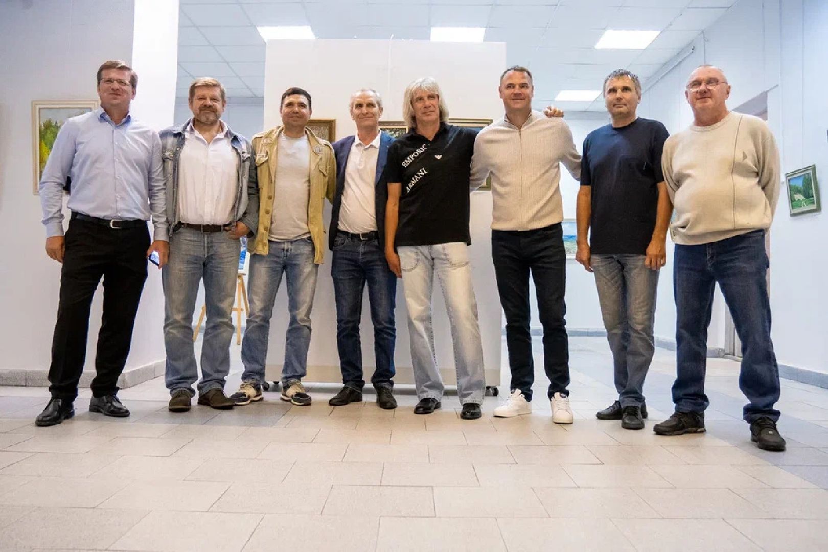 Культура, выставка, футболист, художник, Орехово-Зуево