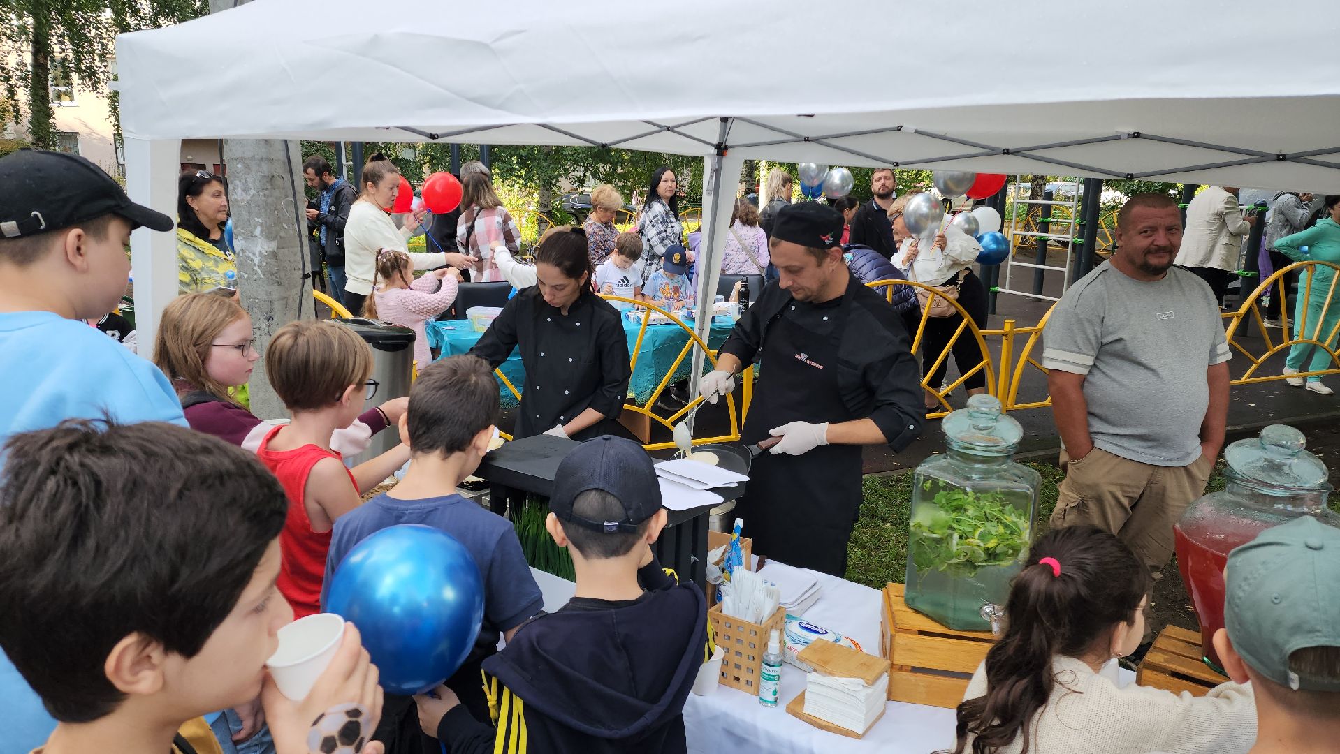 умная коммуникация, день соседа, встреча с жителями,