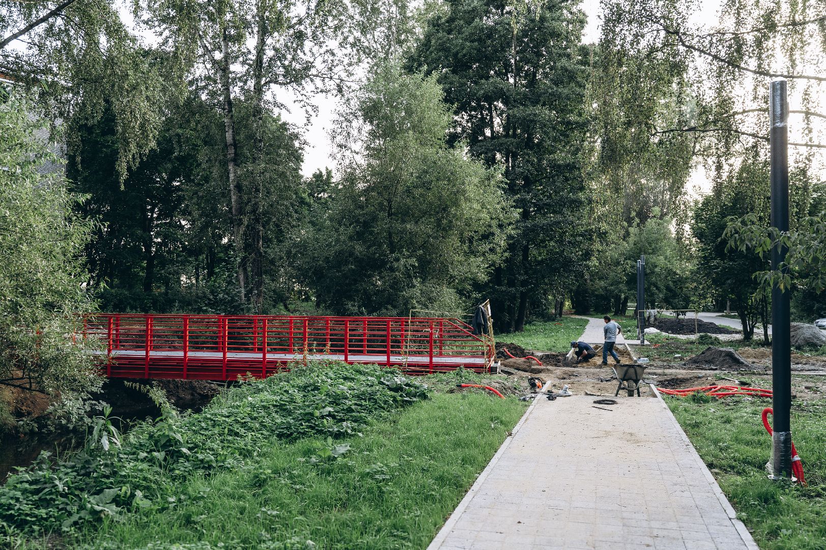 благоустройство, сквер, Щёлково