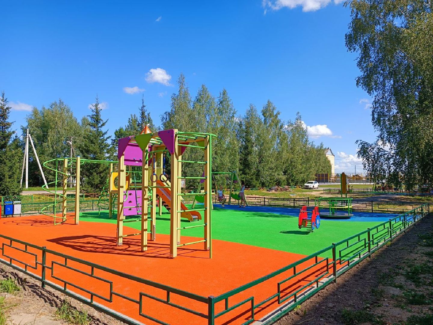 Можайск, Можайский городской округ, Подмосковье, модернизация, детские площадки, благоустройство, работы, дети, глава, игровые комплексы, современные стандарты