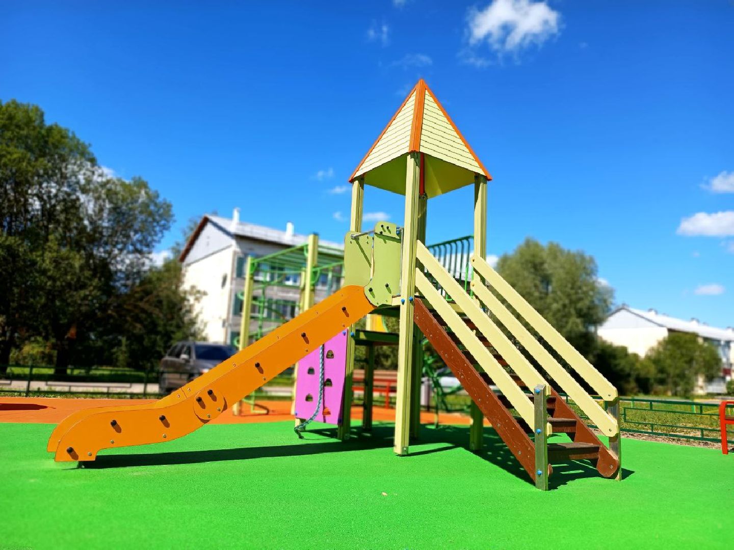 Можайск, Можайский городской округ, Подмосковье, модернизация, детские площадки, благоустройство, работы, дети, глава, игровые комплексы, современные стандарты