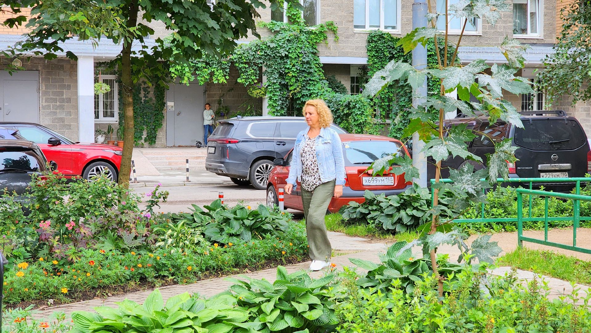 озеленение, озеленение двора, благоустройство, дворы,