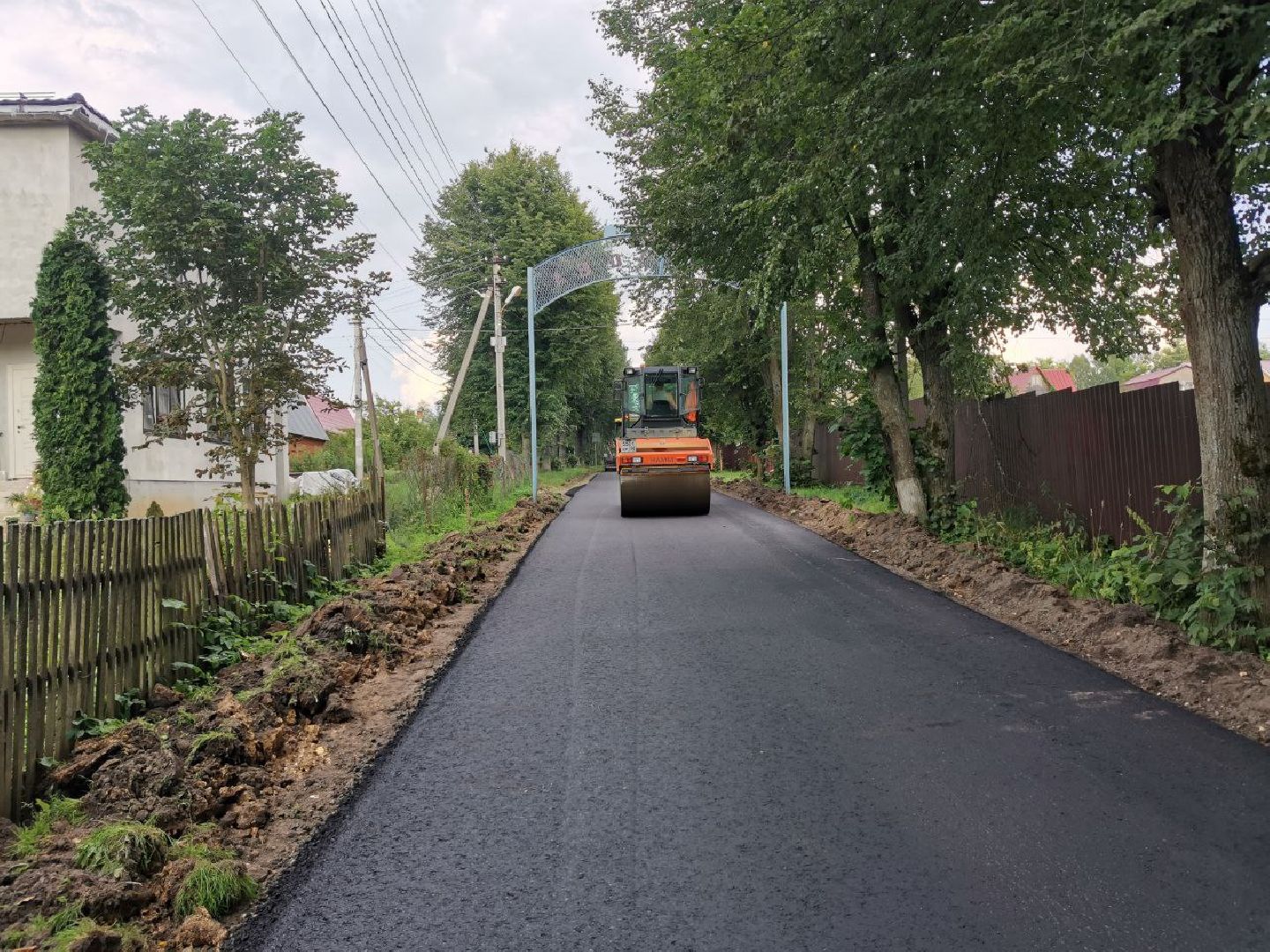 Чехов, дороги, ремонт, деревня, Добродел, жители