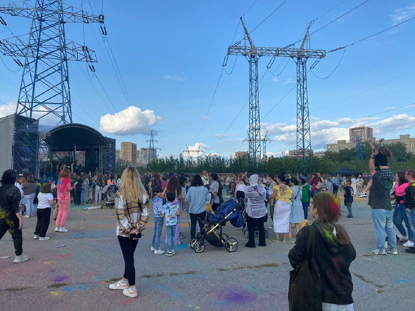 Реутов, краски, Шоколад, фестиваль, музыка