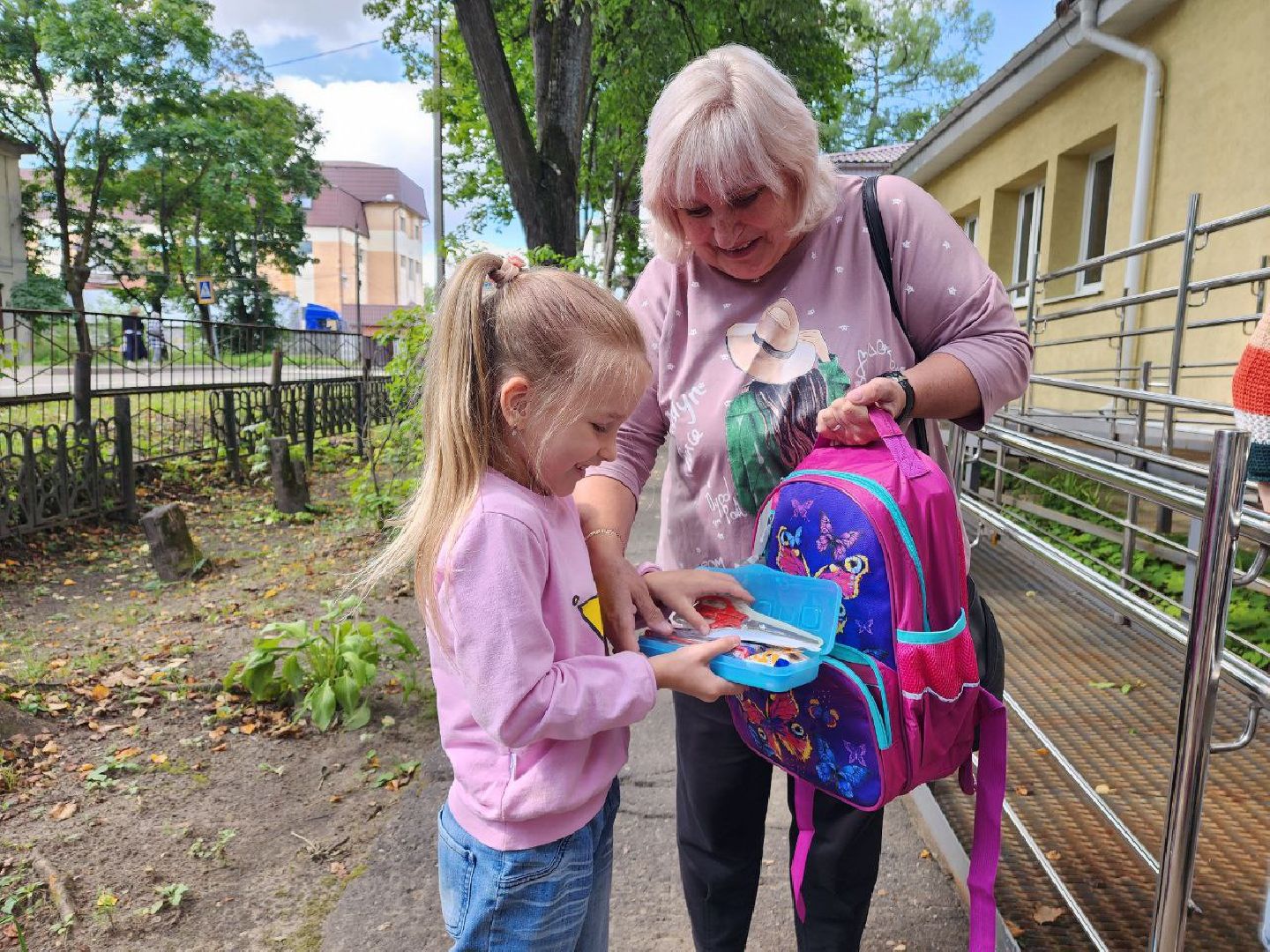 Красноармейск, Пушкинский, благотворительность, портфель школьника