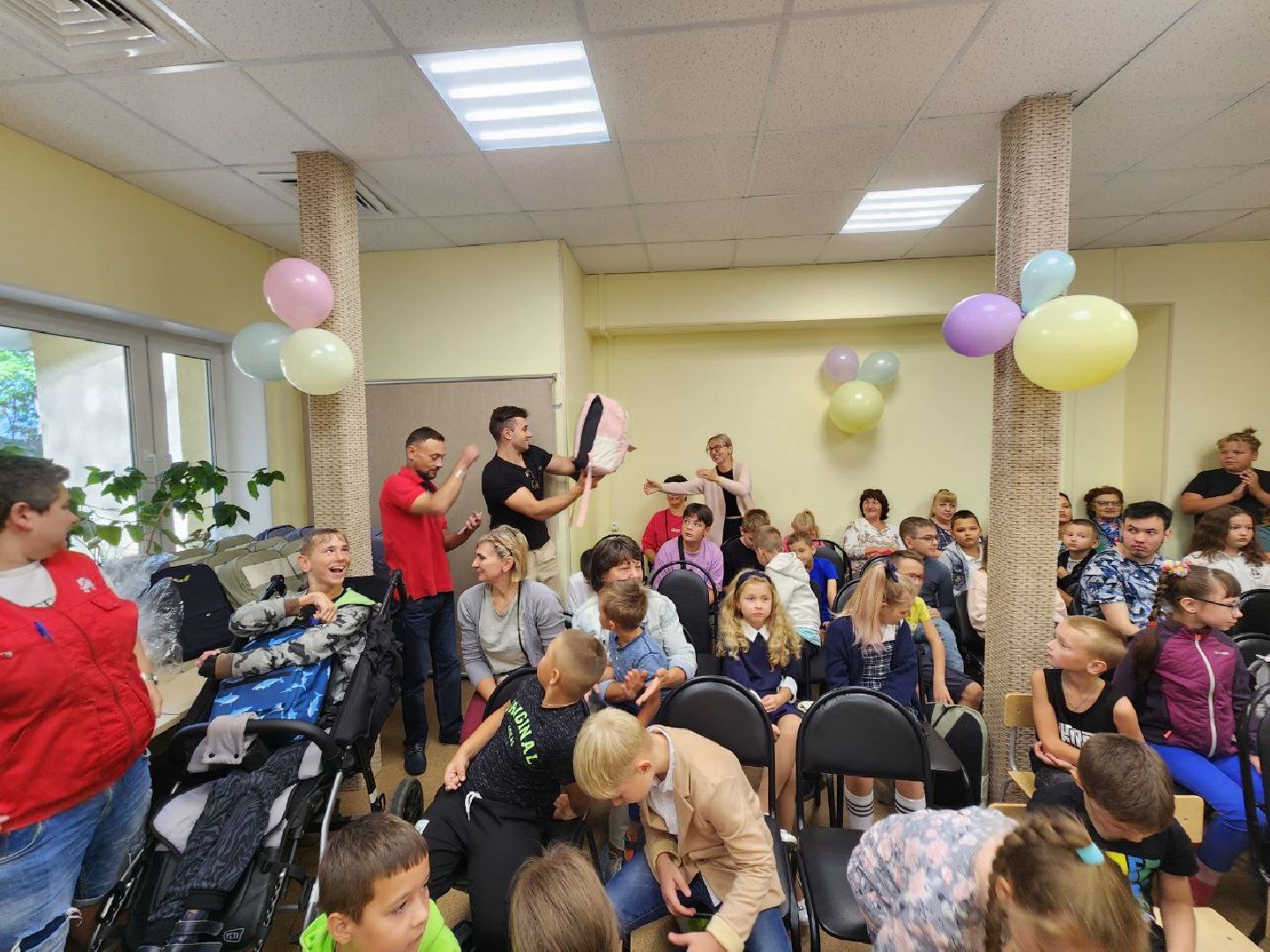 Красноармейск, Пушкинский, благотворительность, портфель школьника