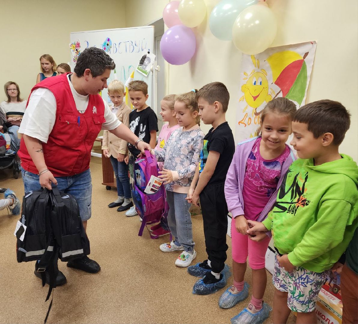 Красноармейск, Пушкинский, благотворительность, портфель школьника