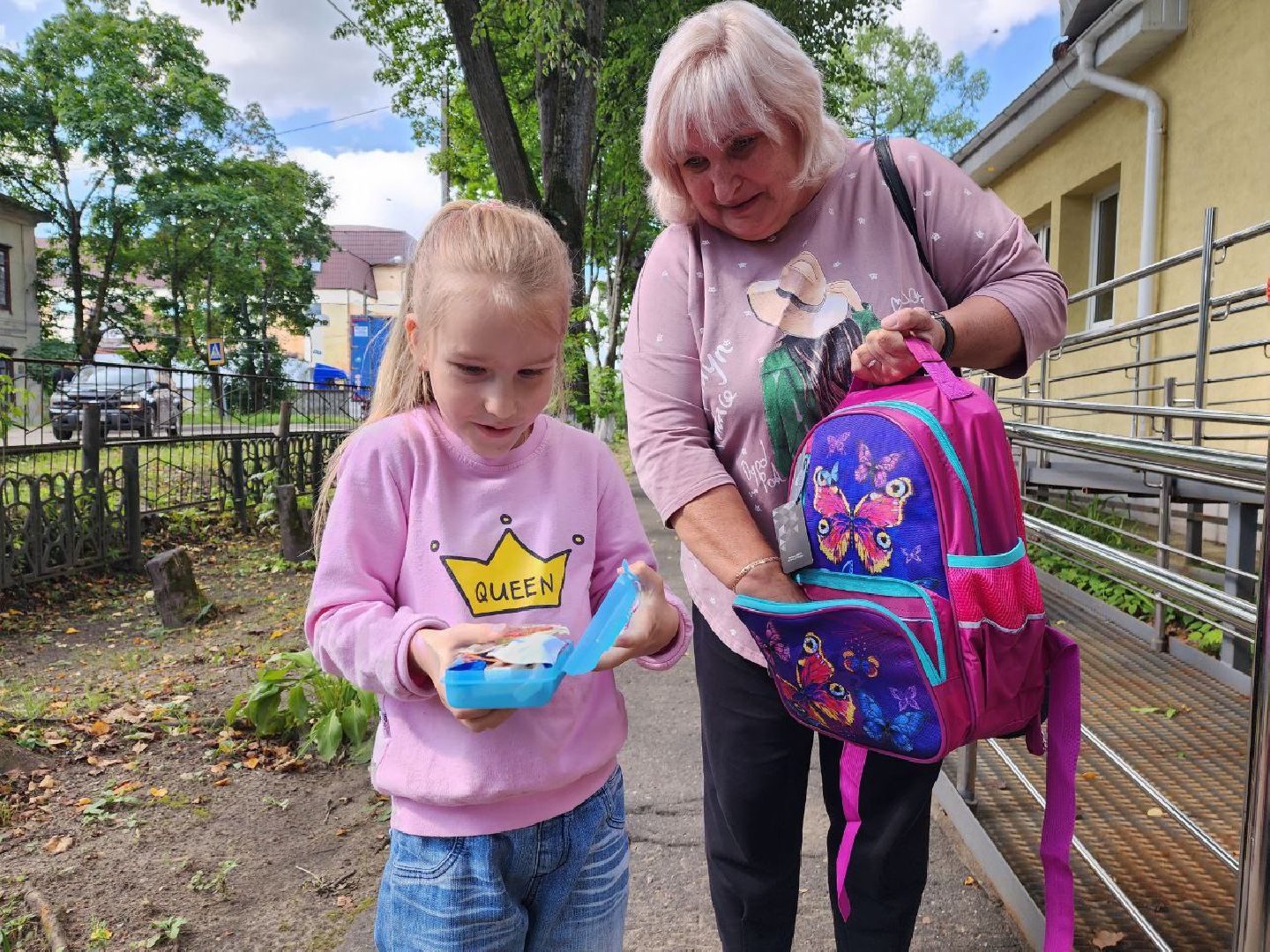 Красноармейск, Пушкинский, благотворительность, портфель школьника