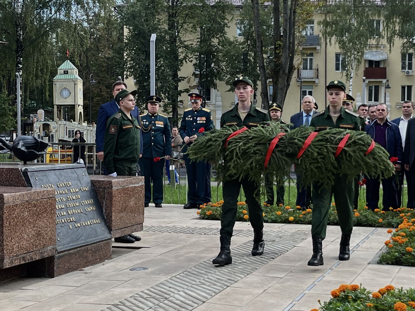 наро-фоминск, наро-фоминский городской округ, СВО, памятный знак, Роман Шамнэ