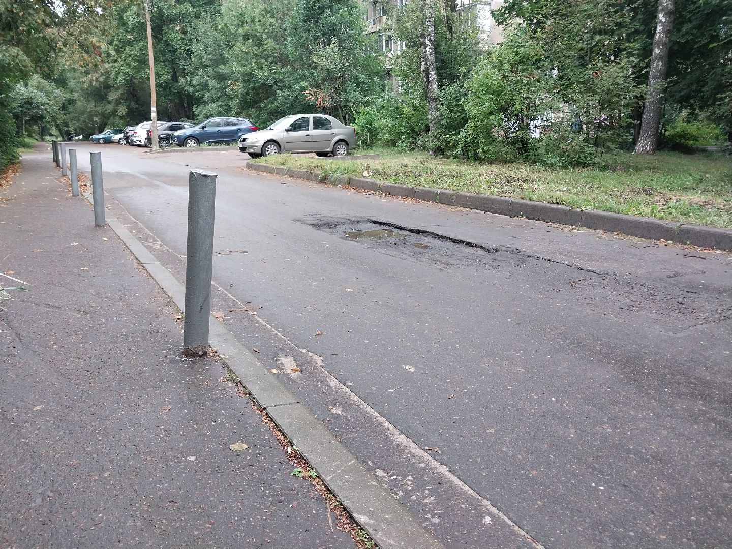 Коломна, дороги, ямочный ремонт