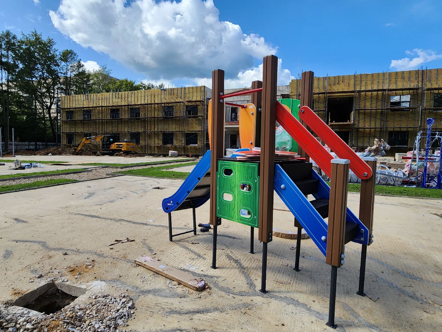 Подольск, садик, строительство