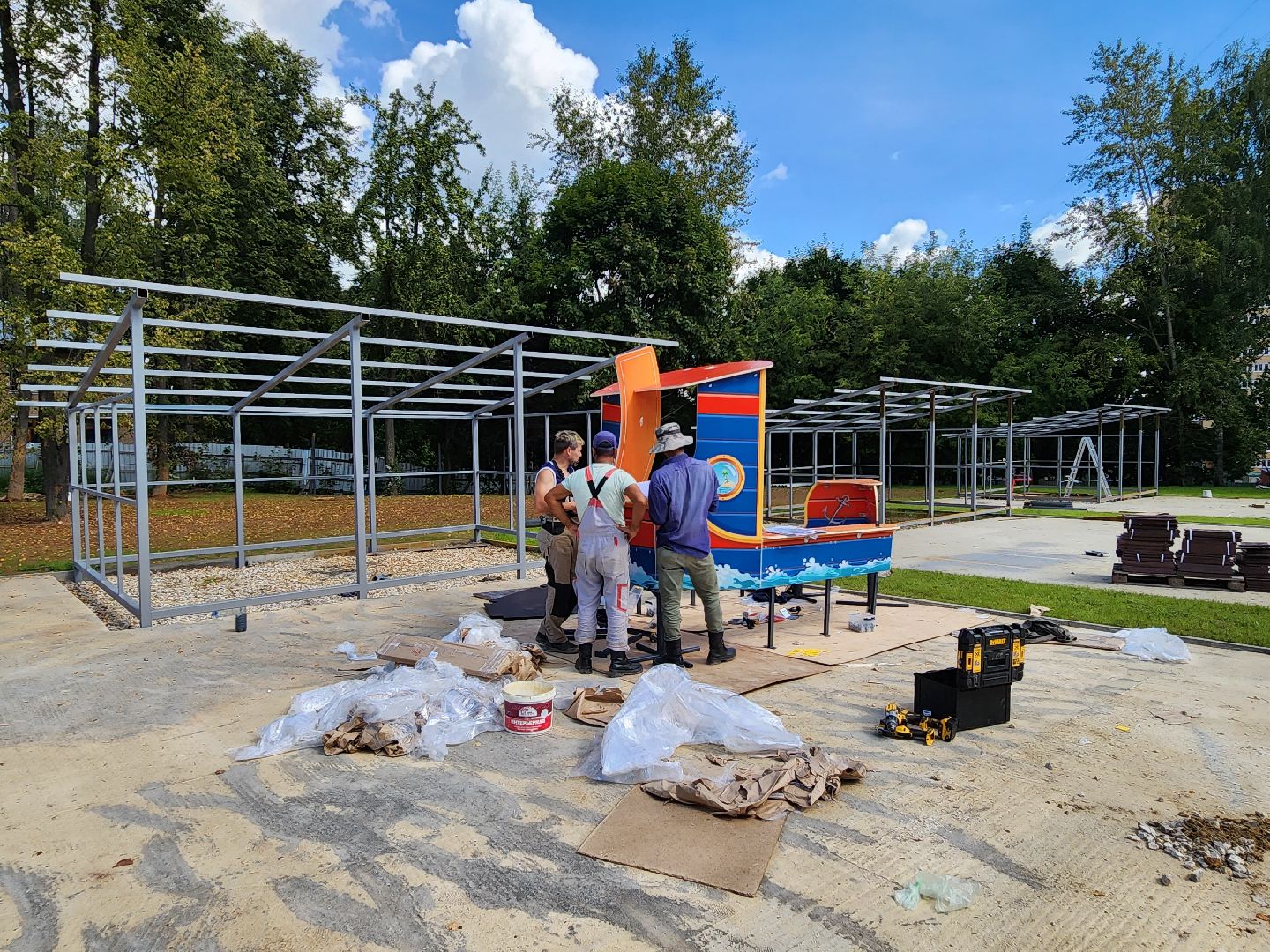 Подольск, садик, строительство