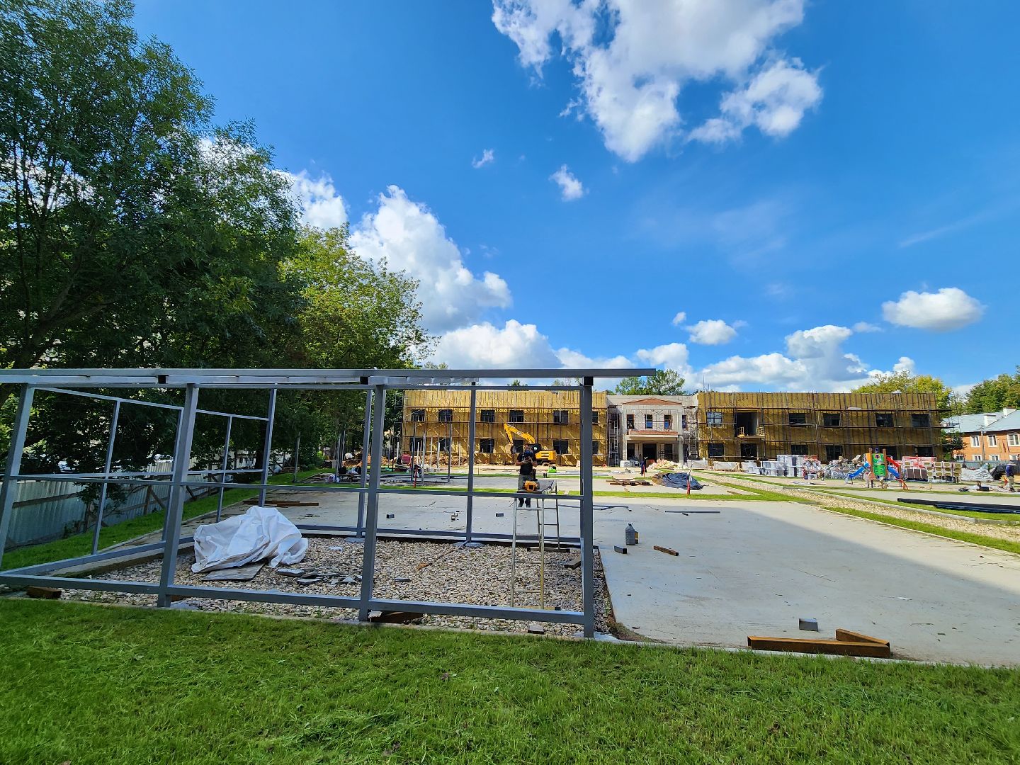 Подольск, садик, строительство